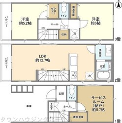 Ｋｏｌｅｔ足立椿＃０２の物件間取画像